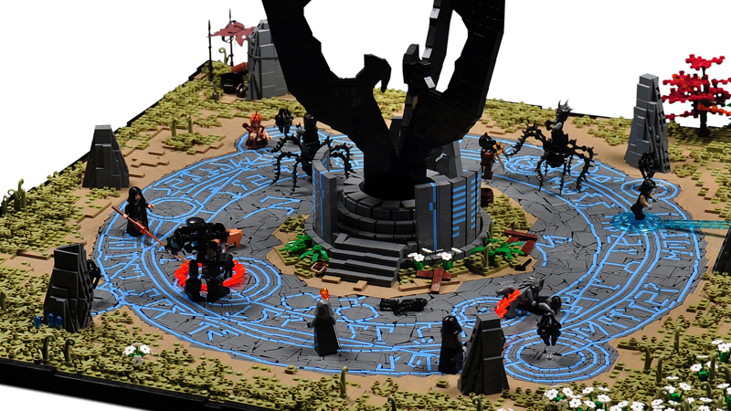 Illustration for article titled LEGO Fan Pays Tribute To TheĀ Elder Scrolls OnlineĀ Battles